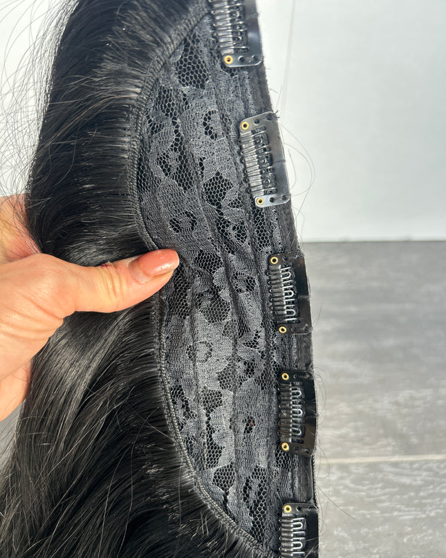 Human Hair Clip-in Extension One Piece