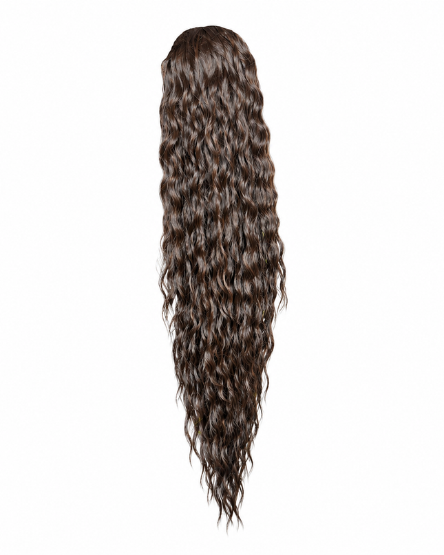 Drawstring Ponytail  70 cm | 140 Gram Caribbean Curl 6