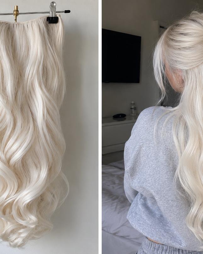 Salon Exclusive U-part Extensions XXL Light Ash