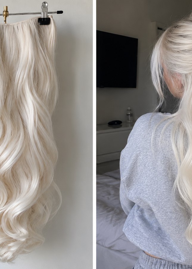 Salon Exclusive U-part Extensions XXL Light Ash