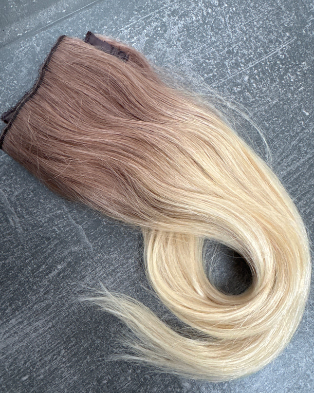 TikTok sale clip-in extensions human hair Anna 35cm