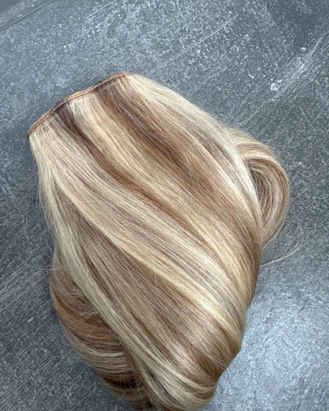 TikTok sale one piece human hair Clip-in extensions Lovi 60cm