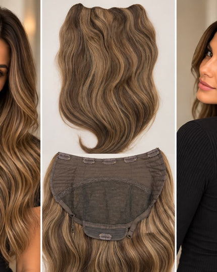 Goldhair Exclusive U-Part Extensions 100% Europees Echthaar 6/8/12