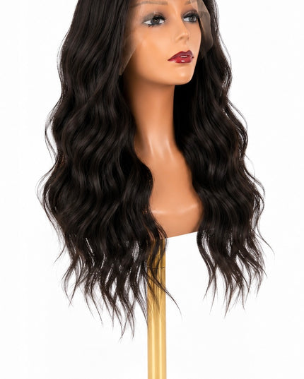 Goldhair Exclusive Human Hair Wig 1/1B 50cm