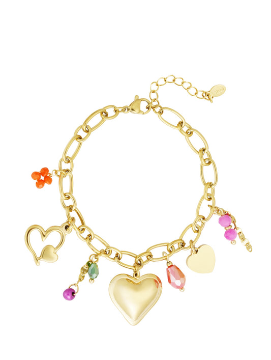 Statement Charms Bracelet