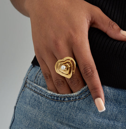 Heart Statement Ring