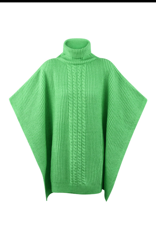 Poncho Knitted