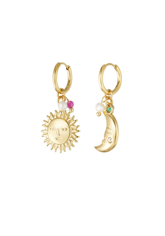 Soleil Earrings Solar Duo