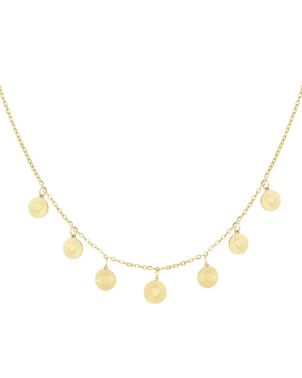 Simone Chain Stainless Steel Coins