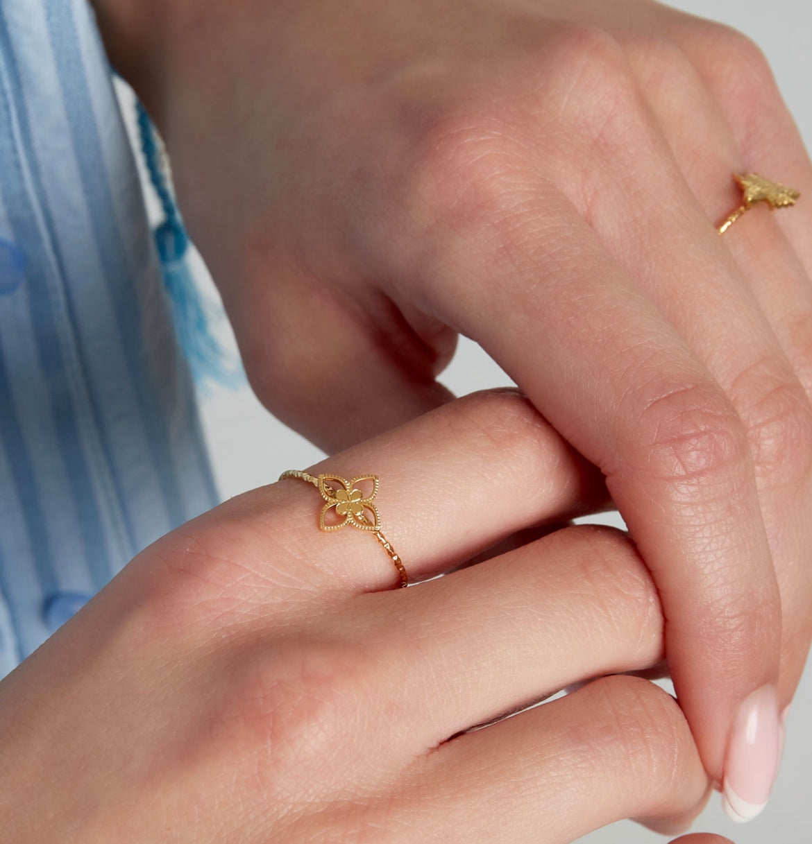 Cute Clover Ring