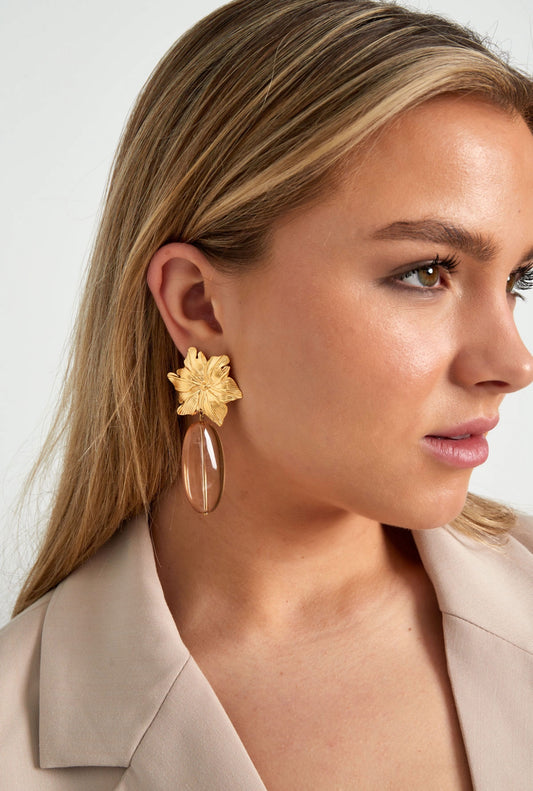 Flour Earrings Flawless Flowers