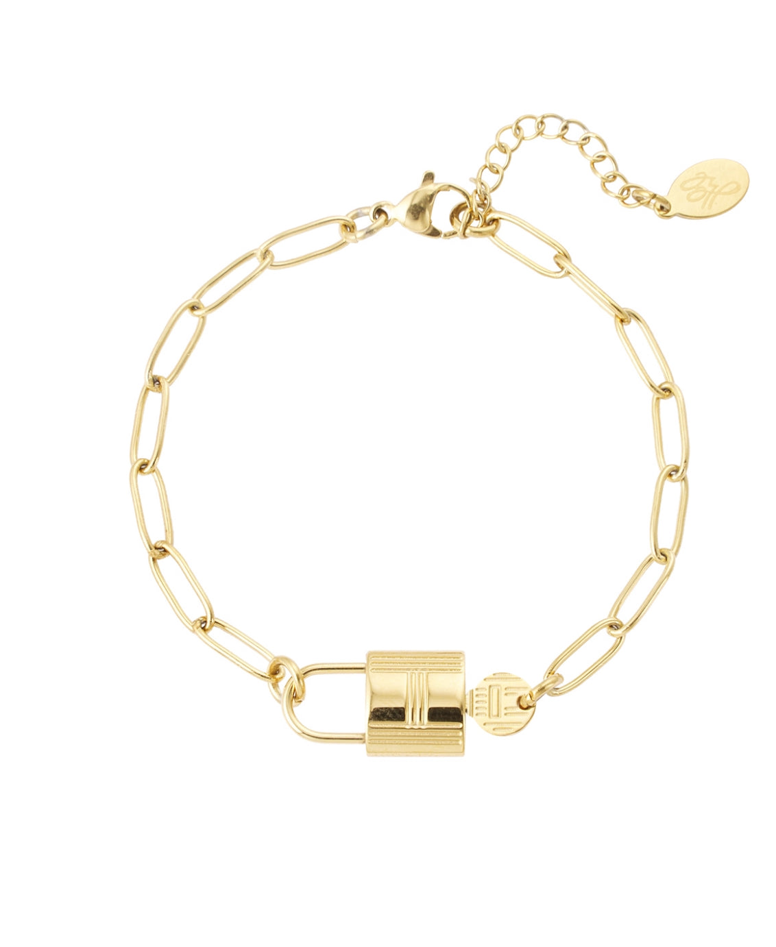 Kessy Bracelet Gold Key Lock