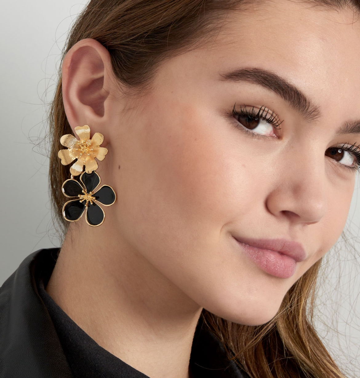 Karla Earrings Stsinless Steel Flower