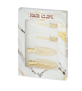 Hairclips Box Marmer Chique