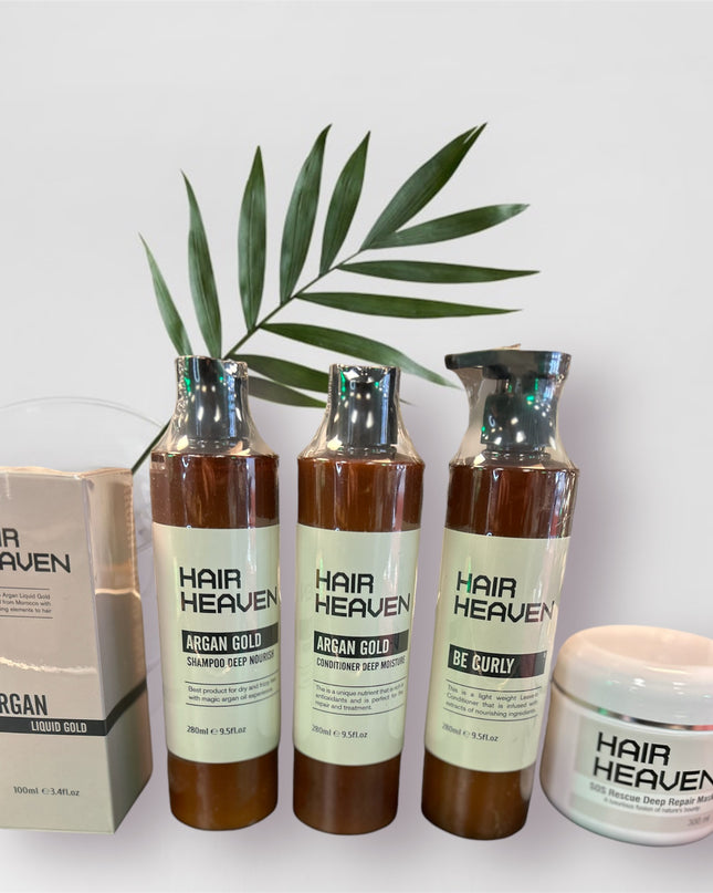 Hair Heaven Full Pack Curly Kit
