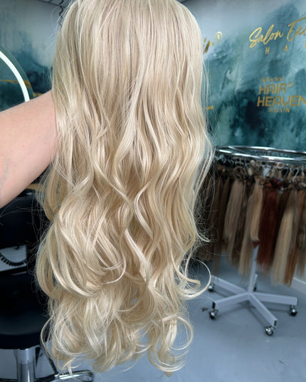 Upart fiber extensions 60cm Swedish blond bodywaves
