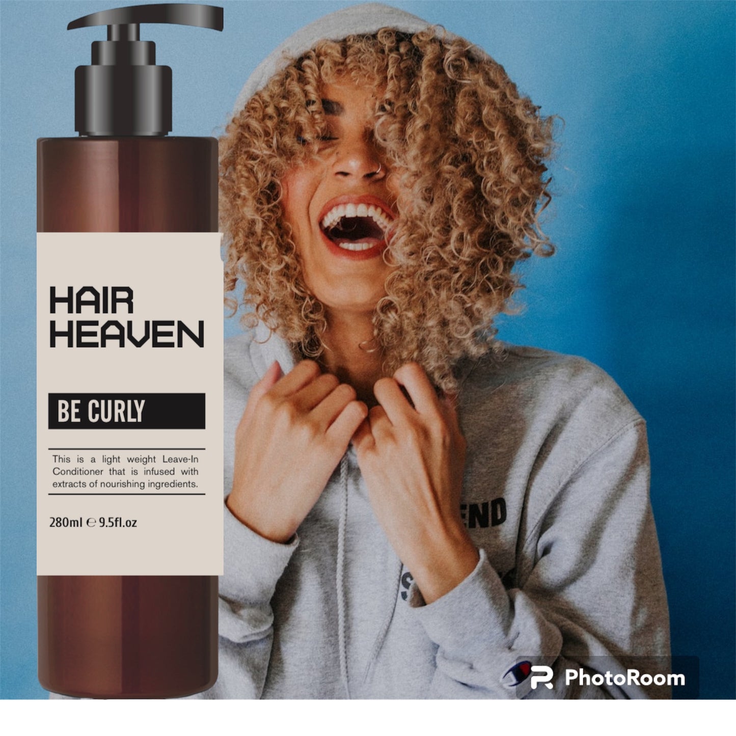 Hair Heaven Be Curly Leave-In Conditioner 280ml