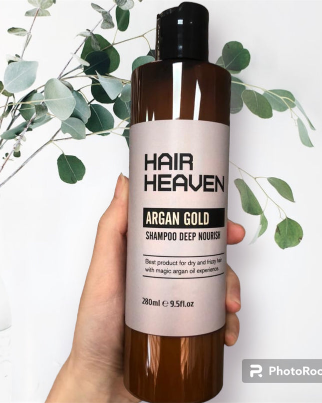 Hair Heaven Argan Gold Shampoo 280ml
