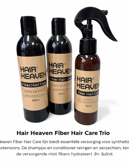 Hair Heaven Fiber Hair Care Set Speciaal voor fiber extensions