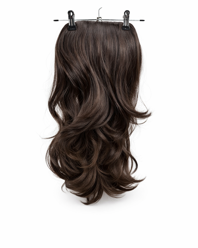 Salon Exclusive Fiber Extensions Full Cover Donker Bruin