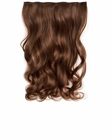 Salon Exclusive Fiber Extensions One Piece Chocolade Bruin