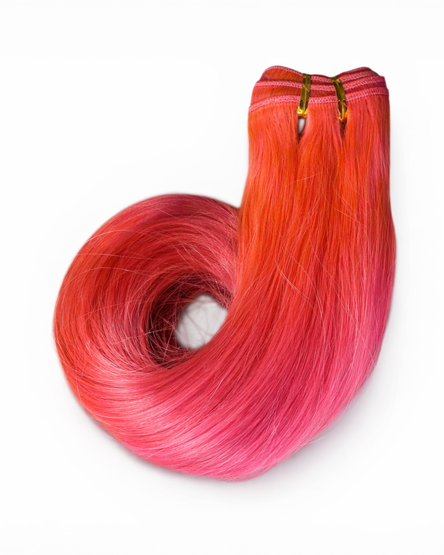 Goldhair Exclusive Human Hair Bundel Pink