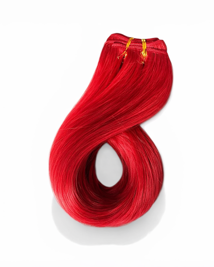 Goldhair Exclusive Human Hair Bundel Red
