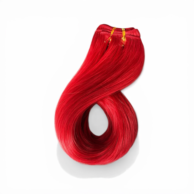 Goldhair Exclusive Human Hair Bundel Red