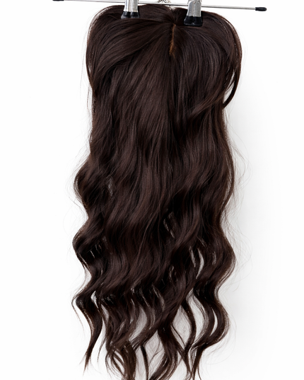 Salon Exclusive Fiber Topper 55cm Deep Brunette