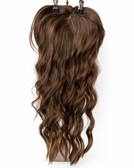 Salon Exclusive Fiber Topper 55cm Chocolate Brown