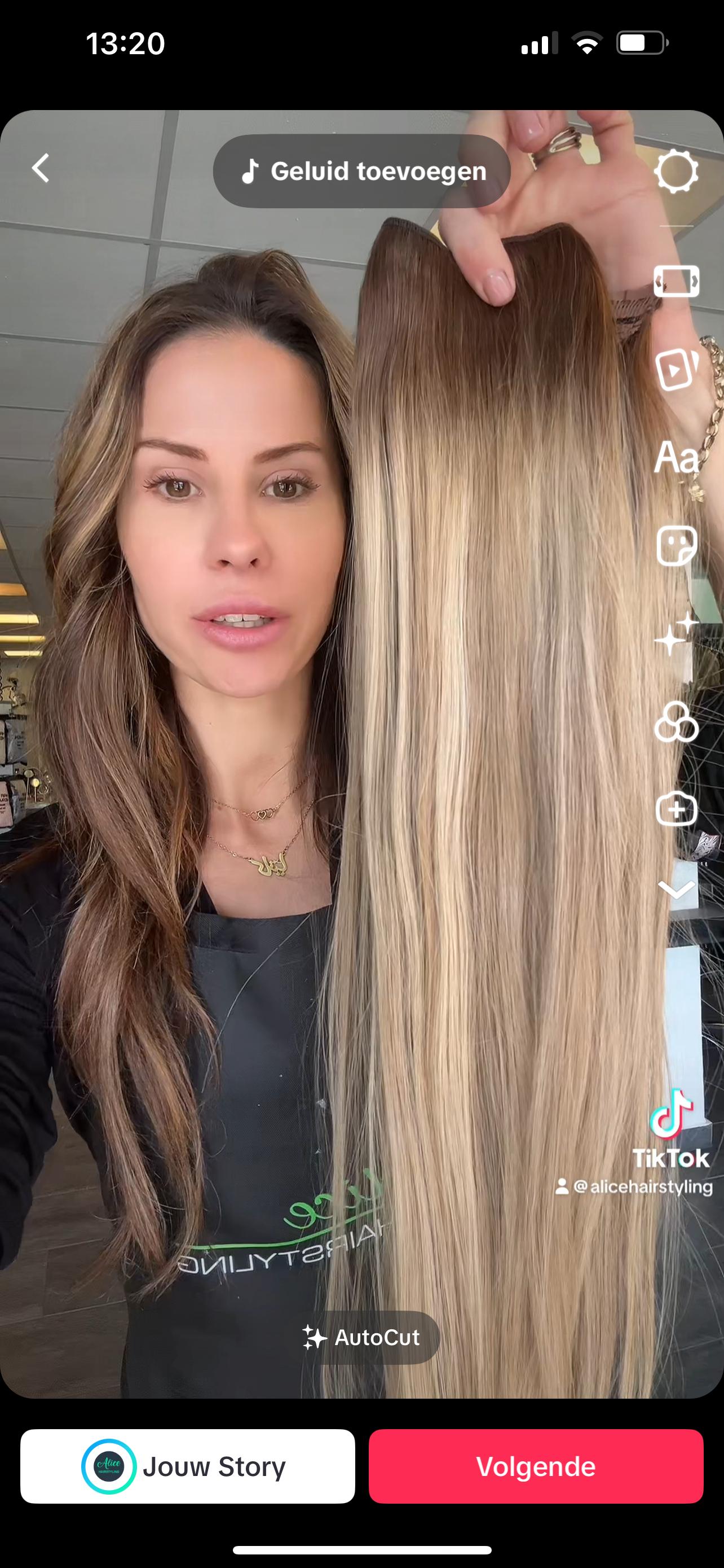 Goldhair exclusive clip-in extensions one piece TikTok