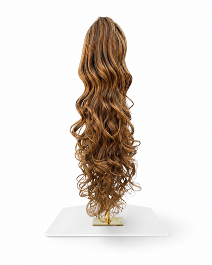 Drawstring Ponytail  70 cm | 140 Gram 10 loose curl