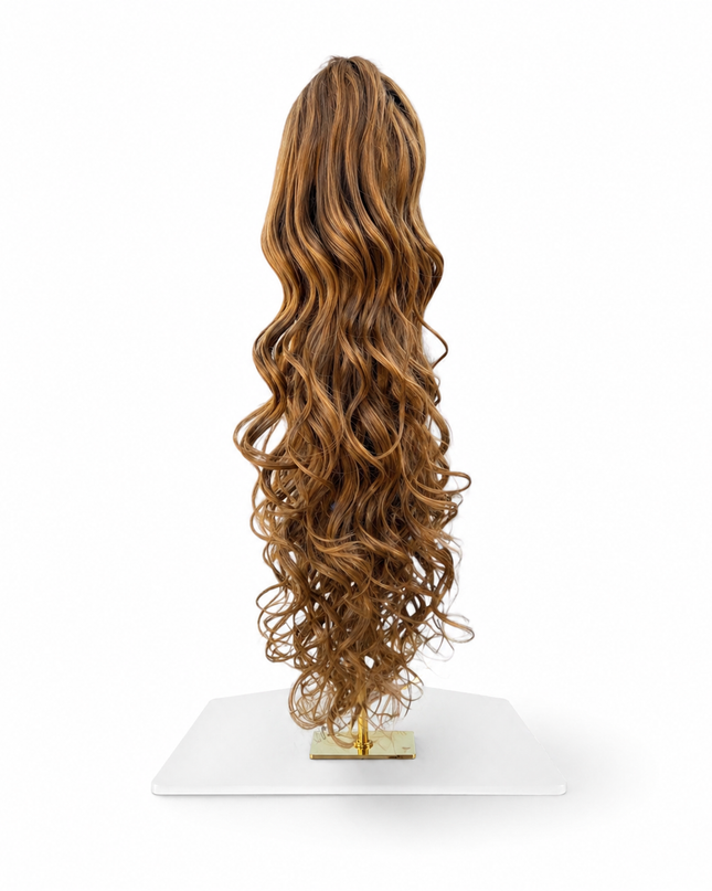 Drawstring Ponytail  70 cm | 140 Gram 10 loose curl