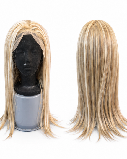 Goldhair Exclusive Human Hair Wig 8.7 12.4 613 ash