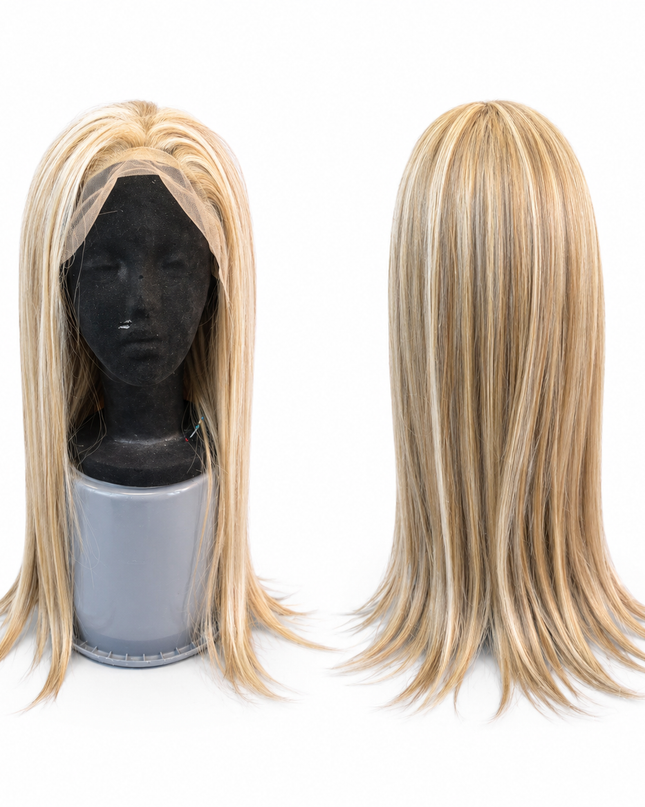Goldhair Exclusive Human Hair Wig 8.7 12.4 613 ash
