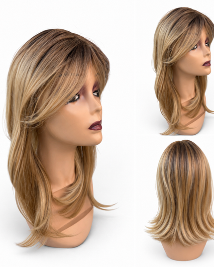 Salon Exclusive Fiber Topper Stijl 50cm Dirty Blonde