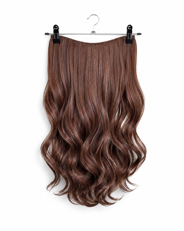 Salon Exclusive U-part Fiber Extensions 60cm Auburn Copper