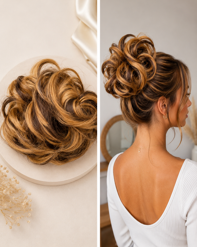 Salon Exclusive Hair Bun Elastiek 27H4