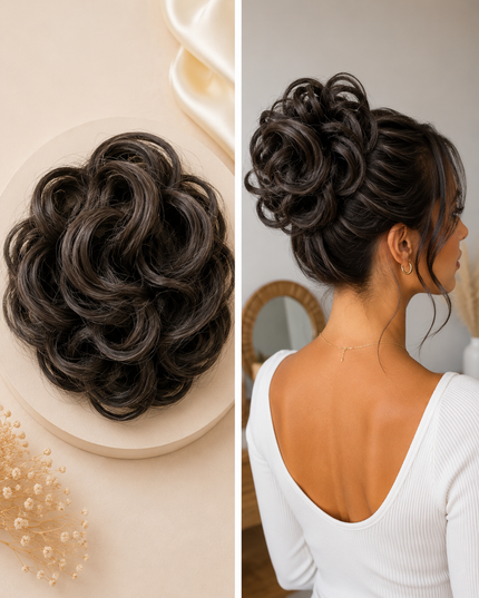Salon Exclusive Hair Bun Elastiek 4