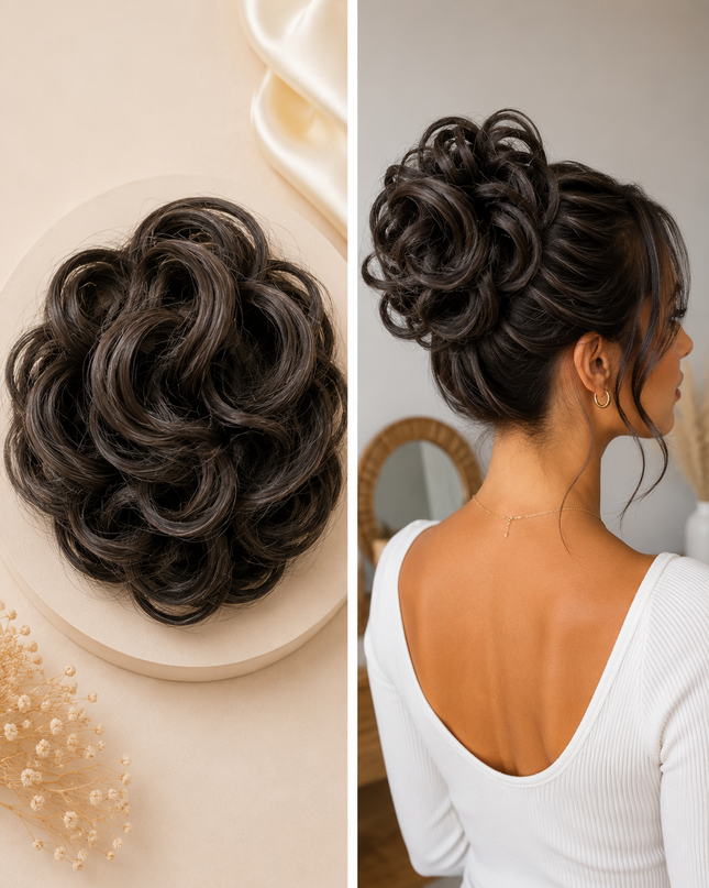 Salon Exclusive Hair Bun Elastiek 4