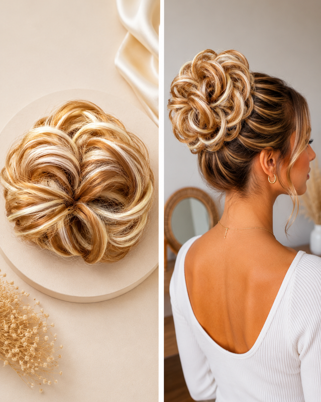 Salon Exclusive Hair Bun Elastiek 27H613