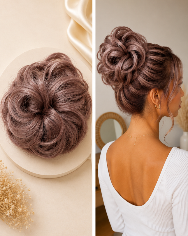 Salon Exclusive Hair Bun Elastiek 6
