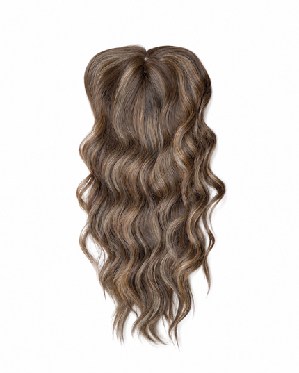 Salon Exclusive Fiber Topper 55cm Lovely Brunette