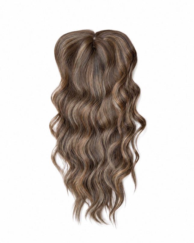 Salon Exclusive Fiber Topper 55cm Lovely Brunette