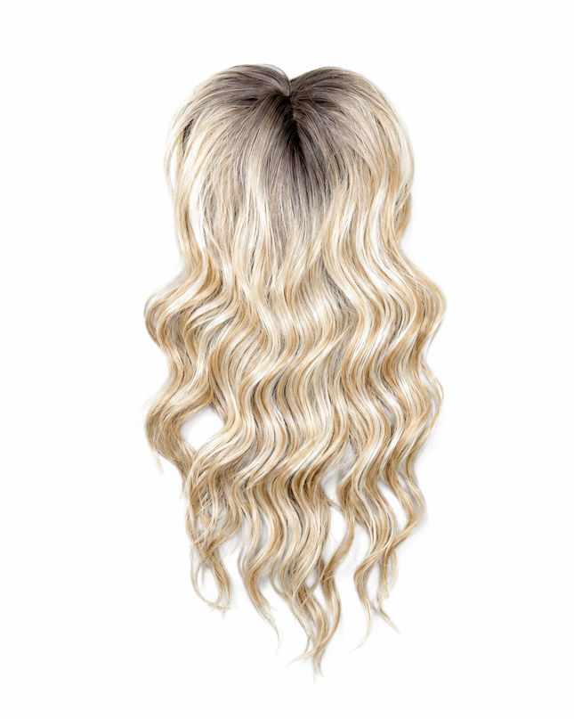 Salon Exclusive Fiber Topper 55cm Blonde Kissed