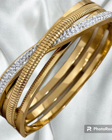 Shirin Bangle Stainless Steel
