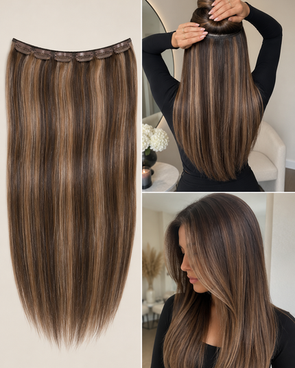 Goldhair Exclusive One Piece Extensions 1B/4.7