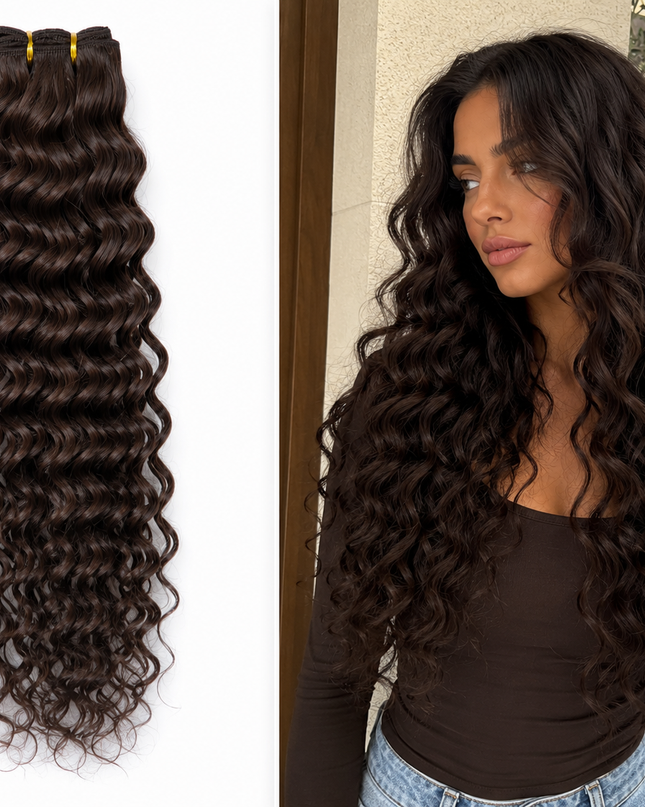 Goldhair Exclusive Human Hair Bundel Weave 50cm lc 4