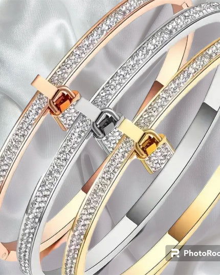 Roseline Bracelet Stainless Steel Zirkonia