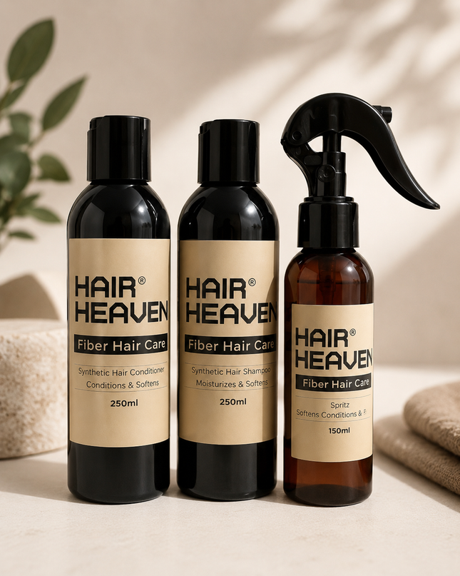 Hair Heaven Fibre Hair Care Set